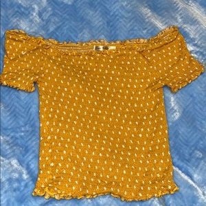 off the shoulder top